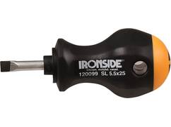Ironside Stubby schroevendraaier sleuf vde 5.5x25