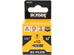 Ironside Bit 1/4 standaard S2 ph1-25 mm