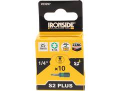 Ironside Bit 1/4 standaard S2 10 stuks tx10-25 mm