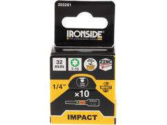 Ironside Bit 1/4 impact S2 10 stuks tx10-32 mm