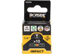 Ironside Bit 1/4 impact S2 10 stuks tx30-32 mm