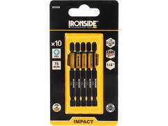 Ironside Bit 1/4 impact S2 10 stuks pz3-75 mm
