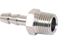 IRONSIDE Insteeknippel met slangpilaar 6MM 1/4