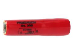 Zeskantdop 3/8" lang 1000V 13 MM