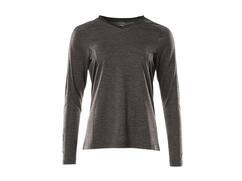 Mascot T-shirt met lange mouwen dames donkerantraciet/zwart L ONE