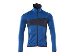 Mascot Fleecetrui met rits helder blauw/donkermarine M