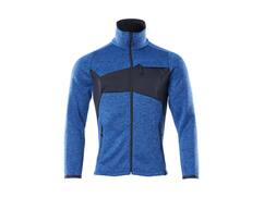 Mascot Gebreide trui met rits helder blauw/donkermarine 3XL