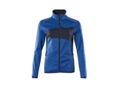 Mascot Fleecetrui met rits dames helder blauw/donkermarine 2XL