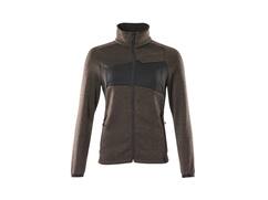 Mascot Gebreide trui met rits dames donkerantraciet/zwart 2XL