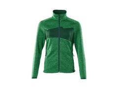 Mascot Gebreide trui met rits dames helder groen/groen 3XL