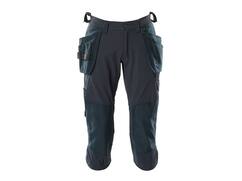 MASCOT Driekwart broek stretch met knie- en spi DONKERMARINE C46