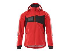 Mascot Shelljack, waterdicht signaalrood/zwart S