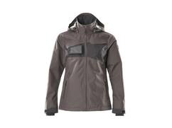 Mascot Shelljack waterdicht dames donkerantraciet/zwart XL