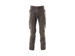 Mascot Werkbroek stretch met kniezakken donkerantraciet 82C47