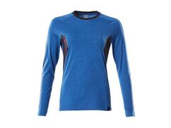 Mascot T-shirt met lange mouwen dames helder blauw/donkermarine 3XLONE