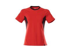 Mascot T-shirt dames signaalrood/zwart S ONE