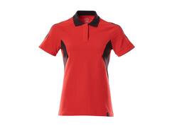 Mascot Poloshirt dames signaalrood/zwart 3XLONE
