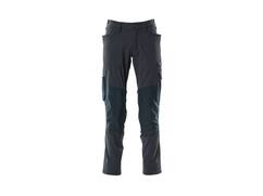 Mascot Broek stretch met kniezakken donkermarine 90C48