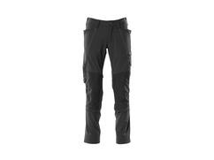 Mascot Broek stretch met kniezakken zwart 76C46