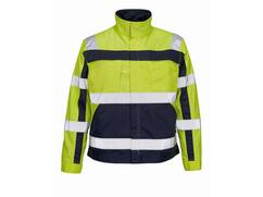Mascot Cameta werkjack geel/marine S