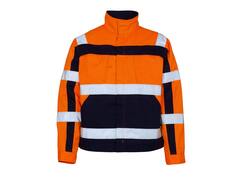 Mascot Cameta werkjack oranje/marine S