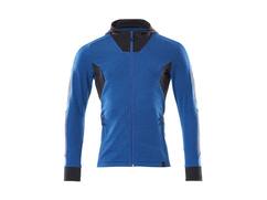 Mascot Capuchontrui met rits helder blauw/donkermarine XS ONE
