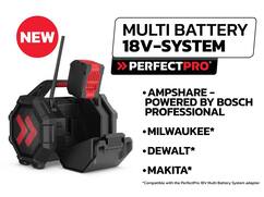 PERFECTPRO Bouwradio ROCKTAGON 18V