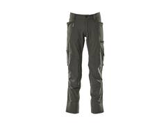 Mascot Werkbroek stretch met kniezakken donker antraciet 82C56