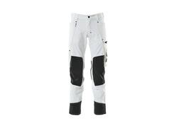 Mascot Werkbroek stretch met kniezakken wit 82C45