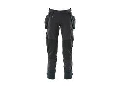MASCOT Werkbroek stretch met cordura kniezakken DONKER MARINE 82C68