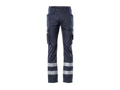 Mascot Servicebroek met reflectiebanden, lichtg 82C46