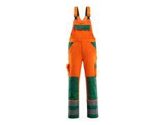 Mascot Barras tuinoverall oranje/groen 82C54