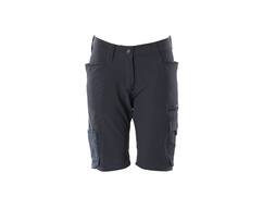 MASCOT Korte werkbroek stretch dames DONKERMARINE C36