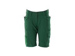 MASCOT Korte werkbroek stretch dames GROEN C44