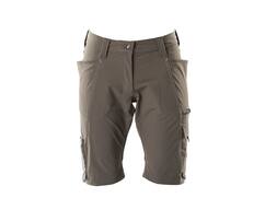MASCOT Korte werkbroek stretch dames DONKERANTRACIET C34
