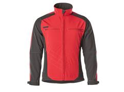 MASCOT Dresden softshell stretchjack ROOD/ZWART L