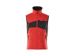 Mascot Winterbodywarmer met climascot signaalrood/zwart 2XL