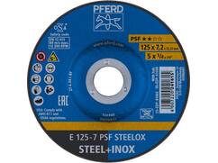 PFERD Afbraamschijf STEELOX E125-7 A 24 L PSF STEELOX 125MM