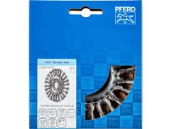 PFERD Ronde borstel getordeerd INOX RBG 12512/22,2 CT INOX 0,35 125 MM