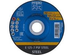 PFERD Afbraamschijf STEEL E 125-7 A30 P PSF 125 MM