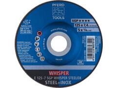 PFERD Afbraamschijf STEELOX E 125-7 A 46 H SGP-WHISPER 125 MM