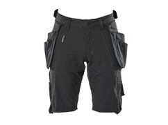 Mascot Korte werkbroek stretch met spijkerzakken donker marine C58
