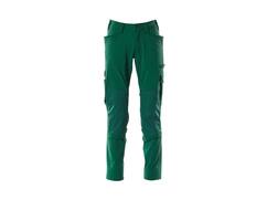 Mascot Werkbroek stretch met kniezakken groen 90C49