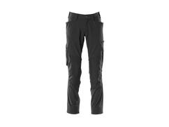 Mascot Werkbroek stretch met kniezakken zwart 82C50