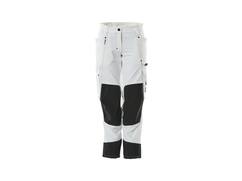 Mascot Werkbroek dames stretch met cordura knie oranje/groen C64