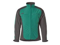 MASCOT Dresden softshell stretch jack GROEN/ZWART XS