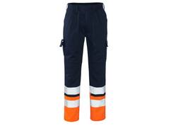 MASCOT Patos werkbroek MARINE/ORANJE 90C47
