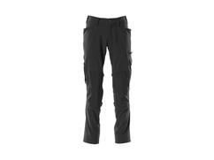 Mascot Werkbroek stretch met kniezakken zwart 82C68
