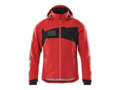 Mascot Winterjack met climascot signaalrood/zwart XL