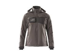 Mascot Winterjack met climascot dames donkerantraciet/zwart L